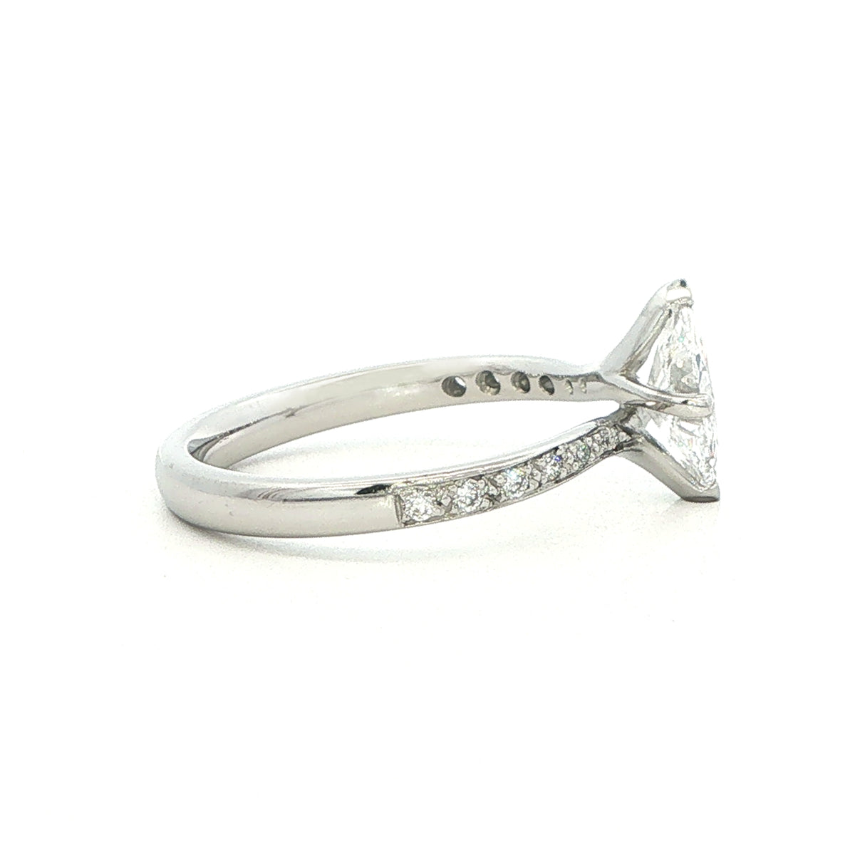 Platinum and Marquise Cut Diamond Ring 0.72 ct D SI1