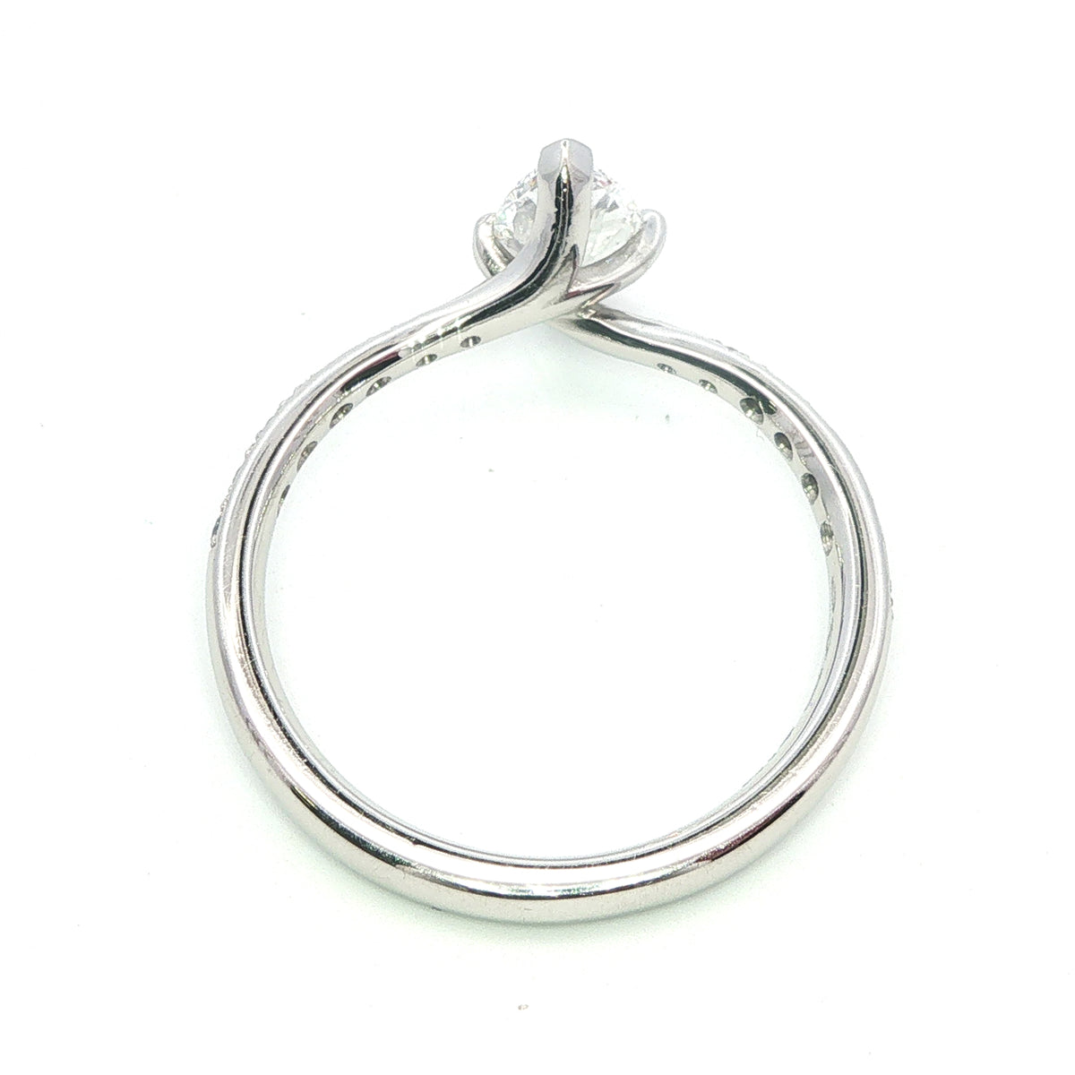 Platinum and Marquise Cut Diamond Ring 0.72 ct D SI1