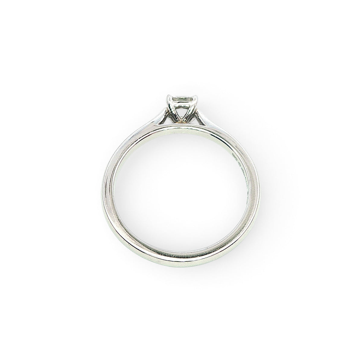 A Lucere Cut Diamond Ring in Platinum - 0.33 G/H VS