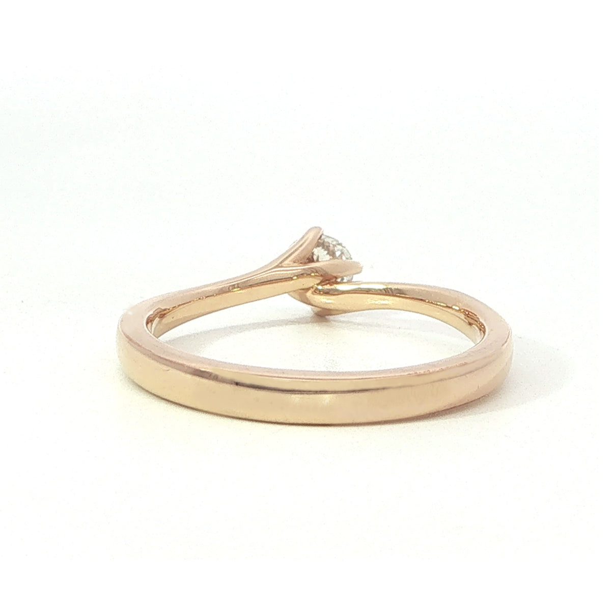 18 Carat Rose Gold diamond engagement ring