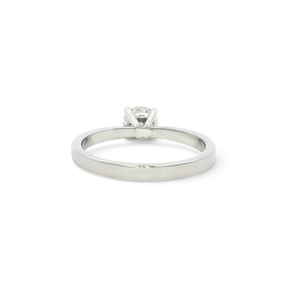 Platinum and Diamond Ring 0.60 G Colour Si1 Clarity
