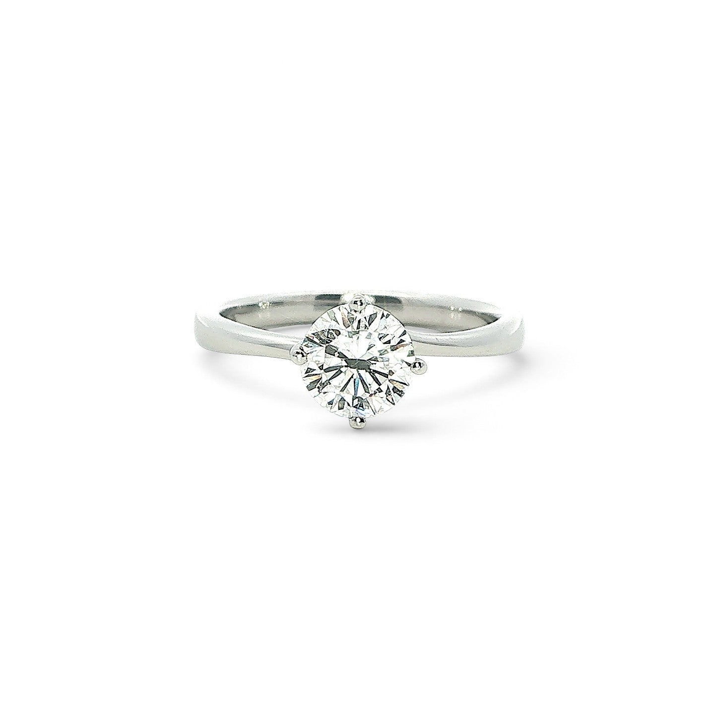 1 Carat Engagement Ring from Our Ivy Range E Colour Si2 Clarity