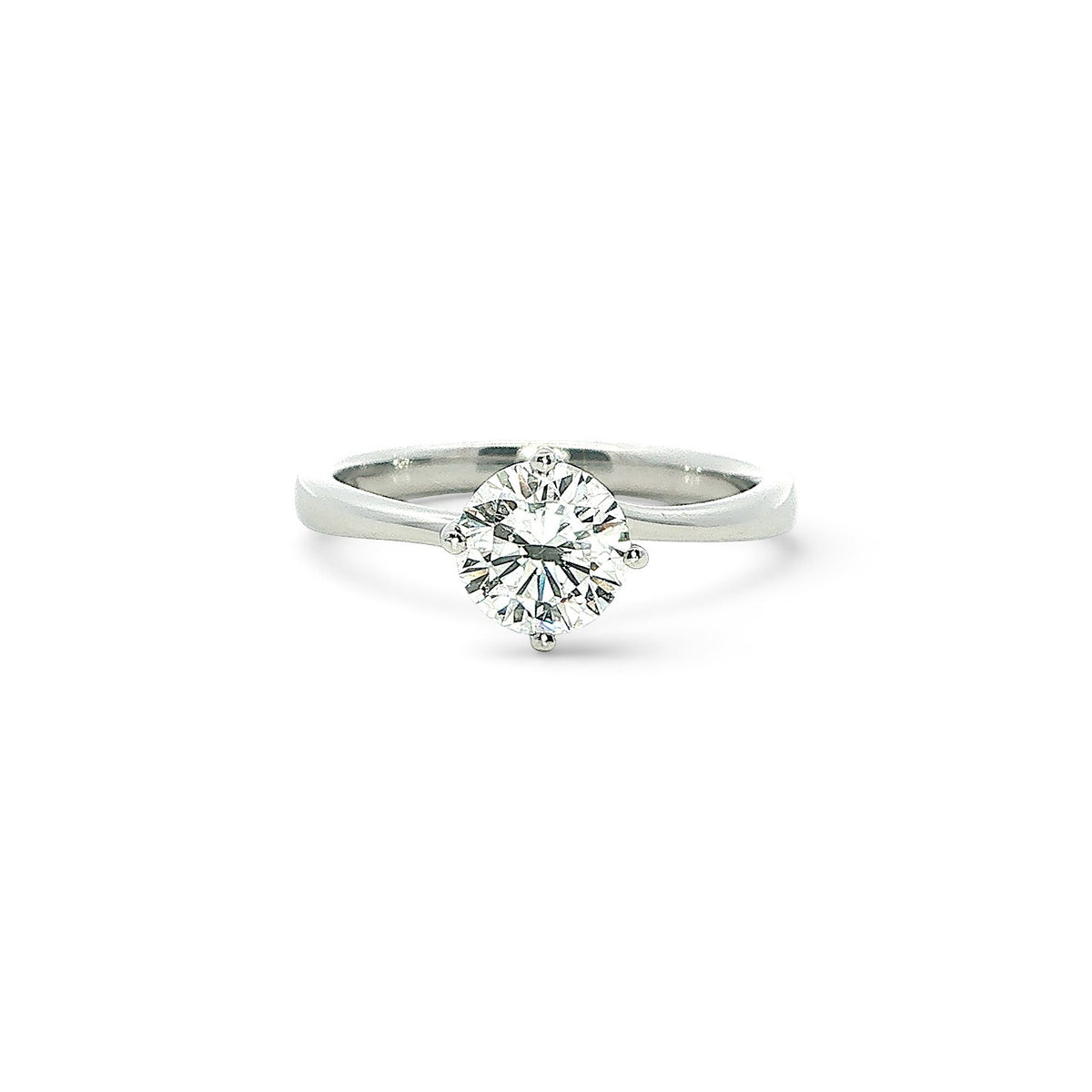 1 Carat Engagement Ring from Our Ivy Range E Colour Si2 Clarity