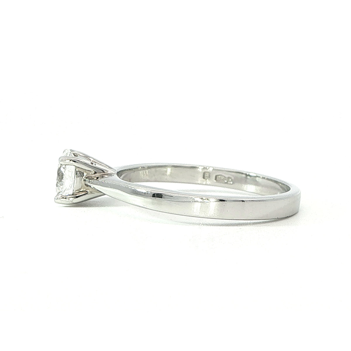 Platinum Doris 0.50 Carat DVS2 Engagement Ring