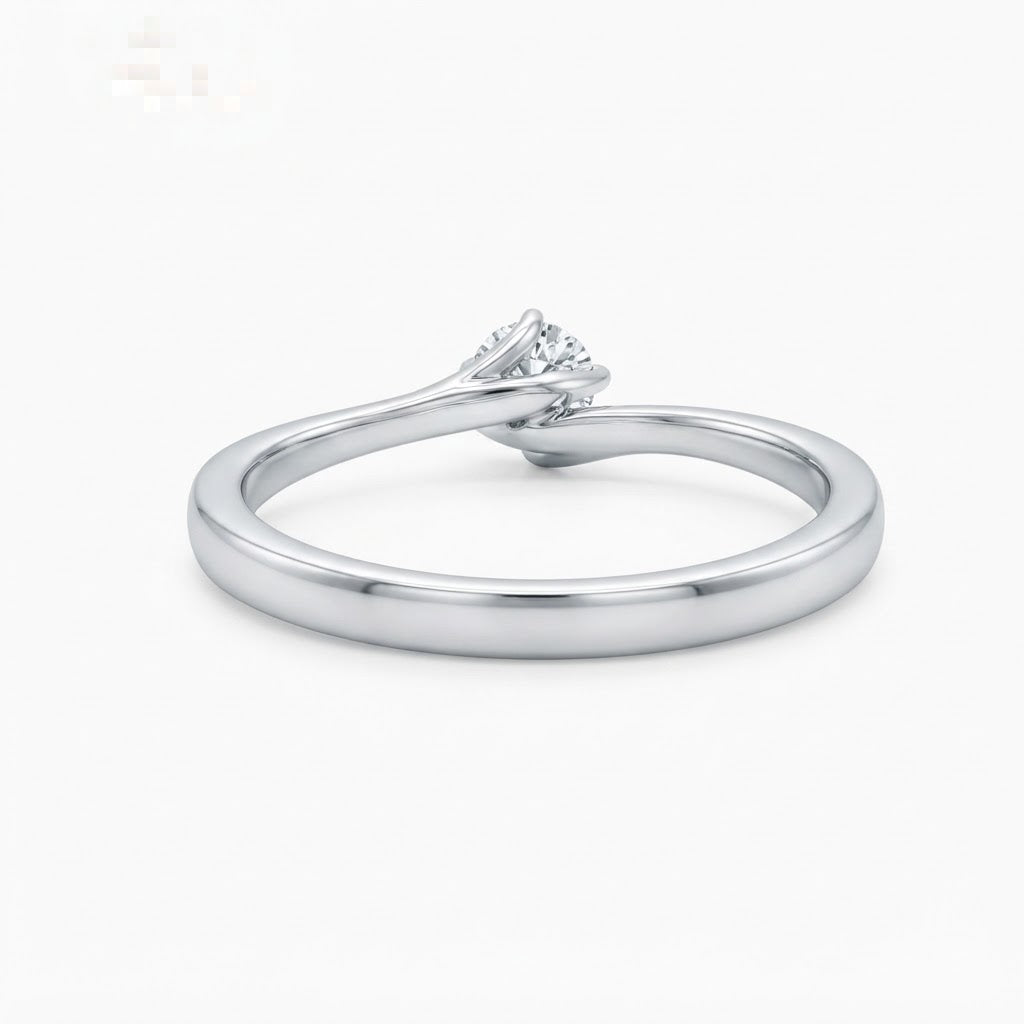 Ivy Platinum and Diamond Engagement Ring 0.25 EVS2