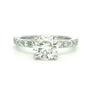 Platinum and Diamond Round Brilliant Diamond Ring - 1.71 carat G Si2