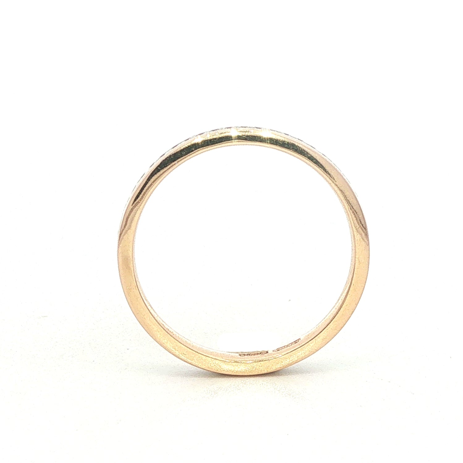 18 Carat Yellow Gold Channel Set Full Eternity Ring- 0.27ct