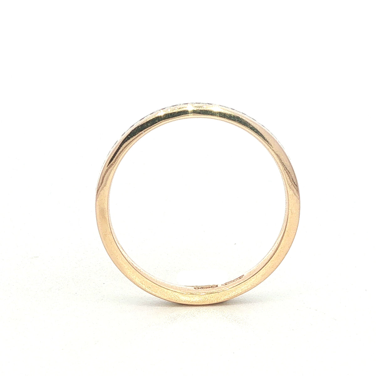 18 Carat Yellow Gold Channel Set Full Eternity Ring- 0.27ct