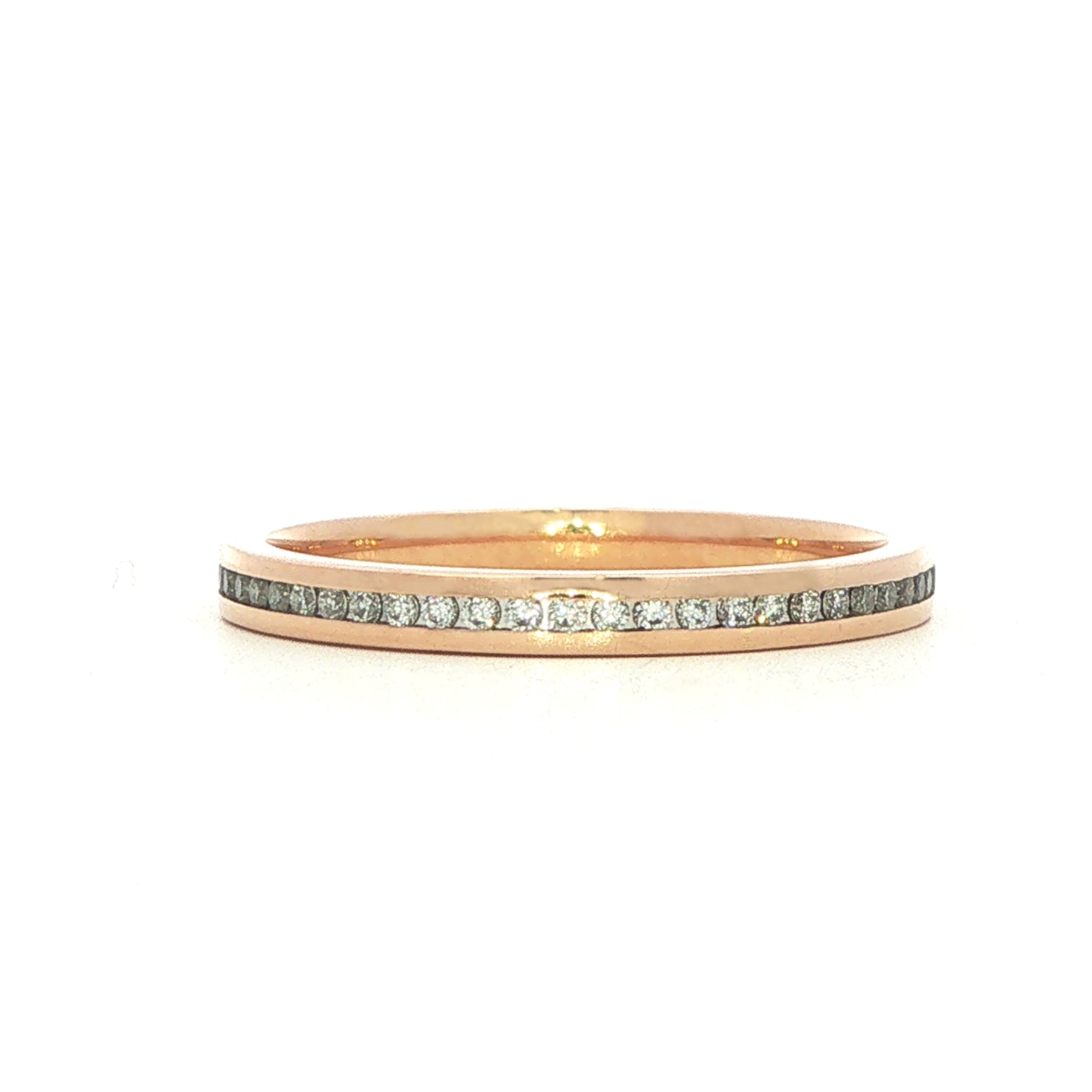 18 Carat Yellow Gold Channel Set Full Eternity Ring- 0.27ct