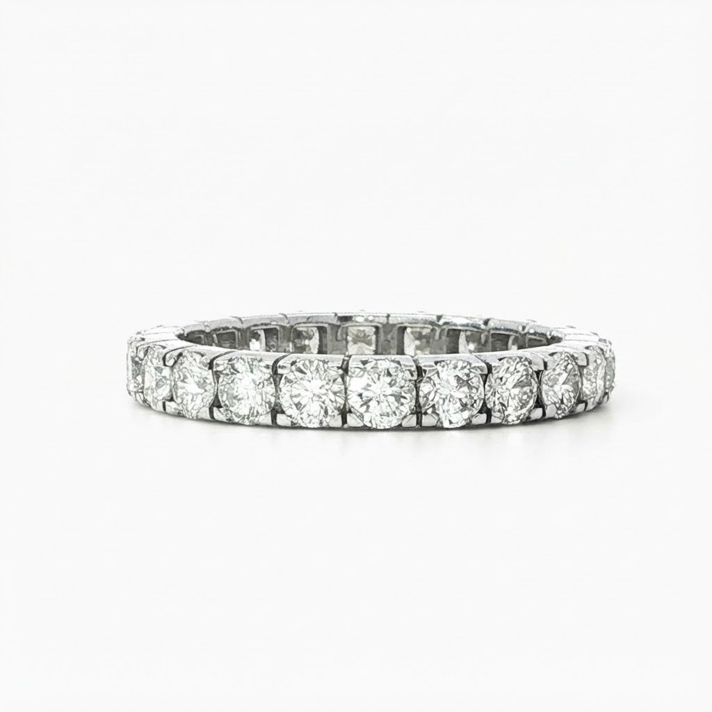 Castle Set Full Diamond Band