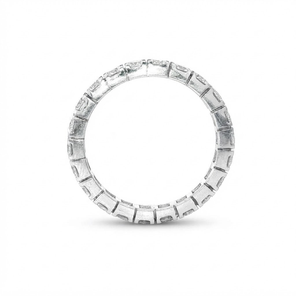 Castle Set Full Diamond Band