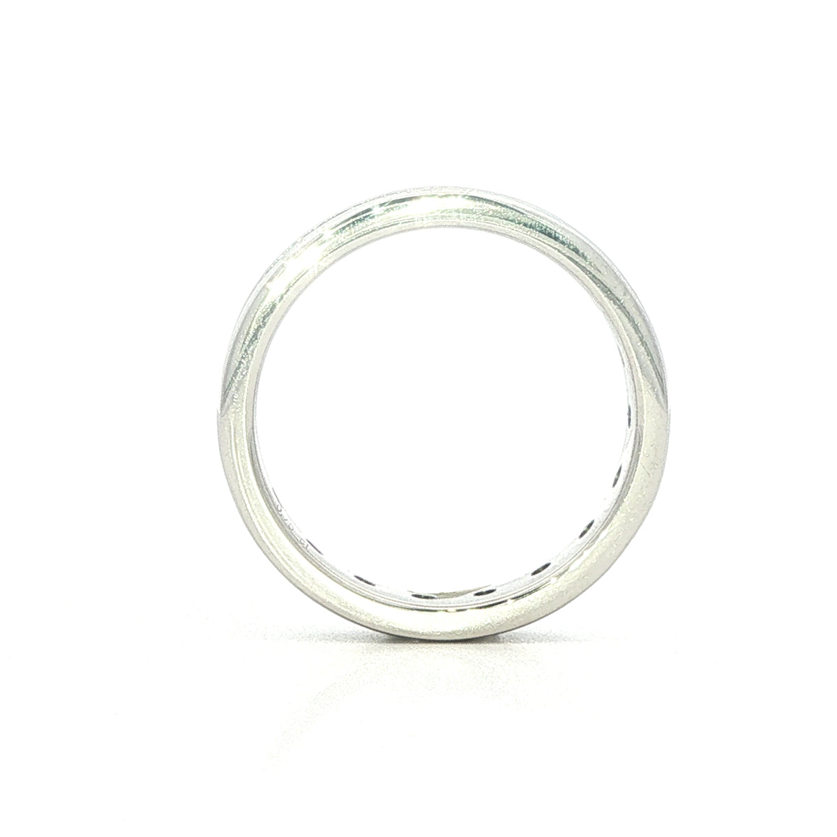 Platinum and Baguette and Round Brilliant Diamond Full Eternity Ring - 0.75 Carat