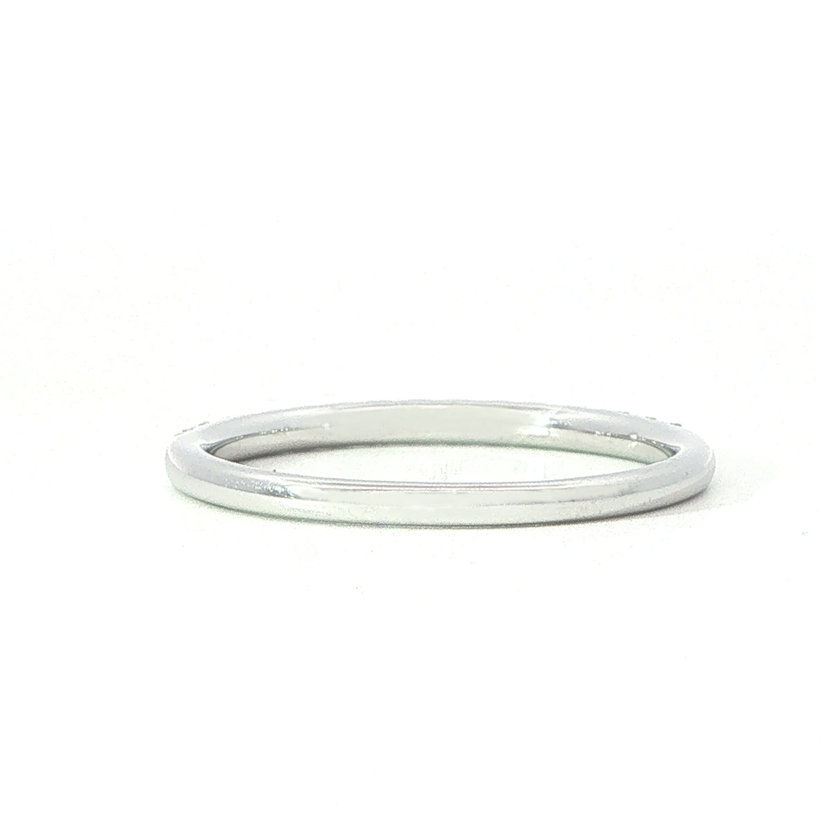 Ultra Fine Modern Diamond Half Eternity Ring