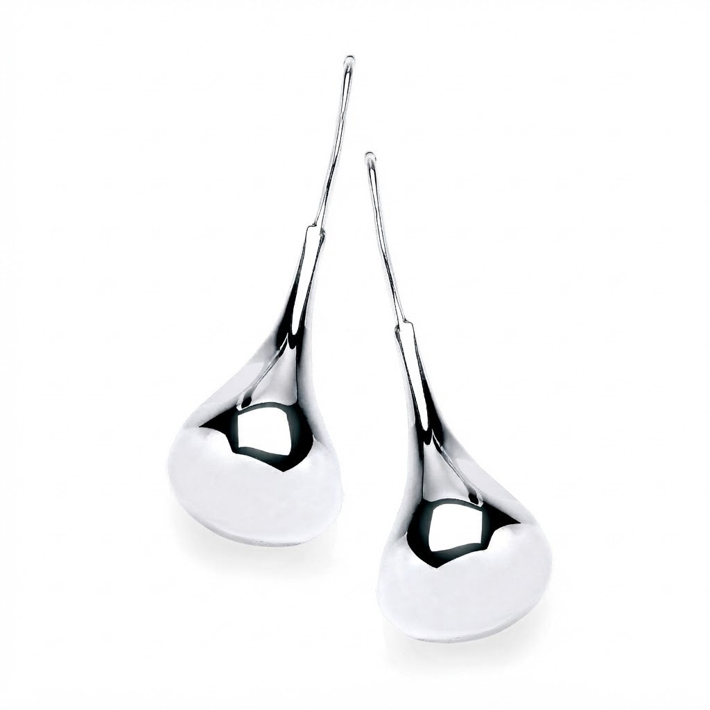 Sterling Silver Long Drop Earrings
