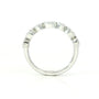 18 Carat White Gold and Diamond Ring 0.76 Cts