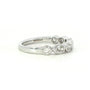 18 Carat White Gold and Diamond Ring 0.76 Cts