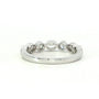 18 Carat White Gold and Diamond Ring 0.76 Cts