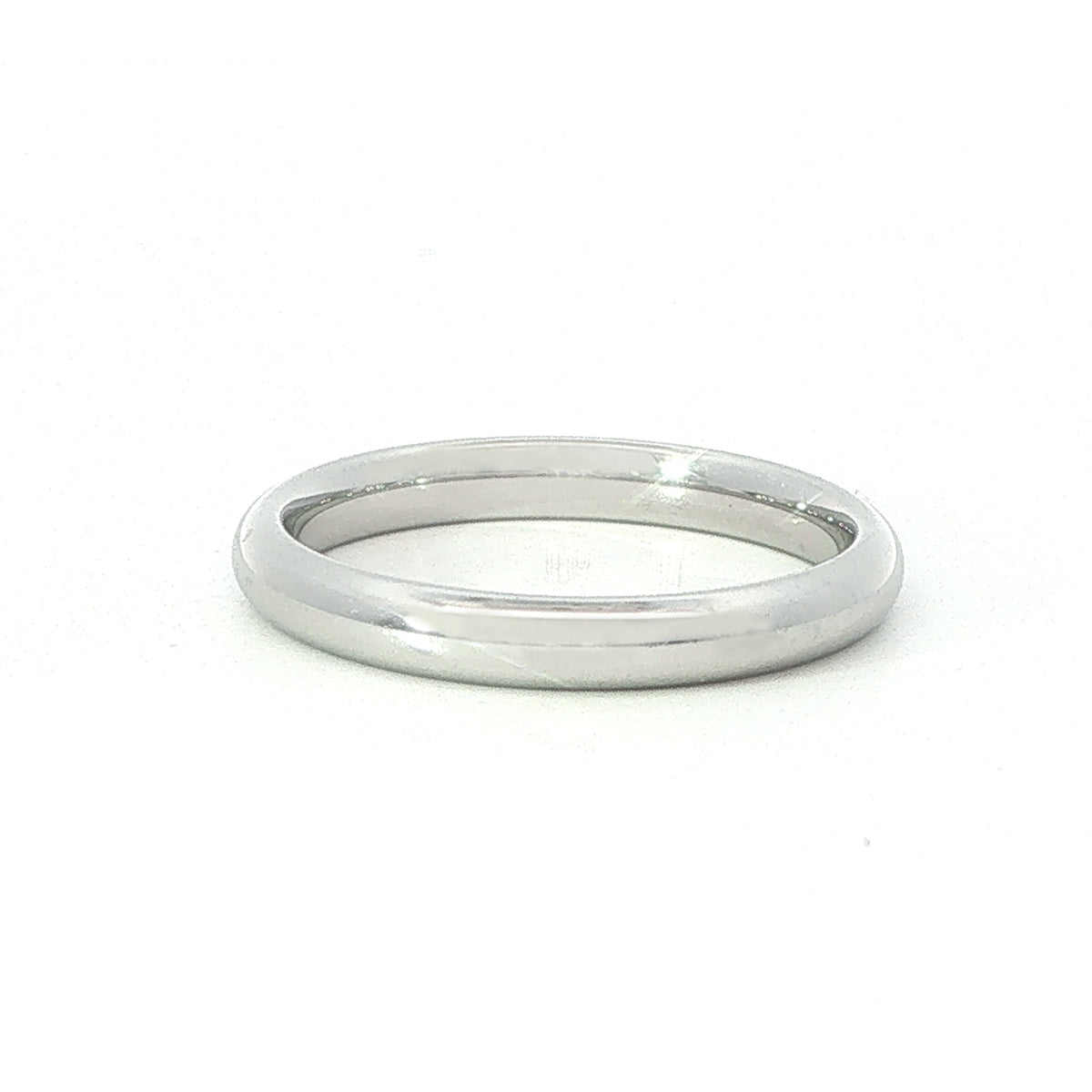 Platinum Diamond Set Band