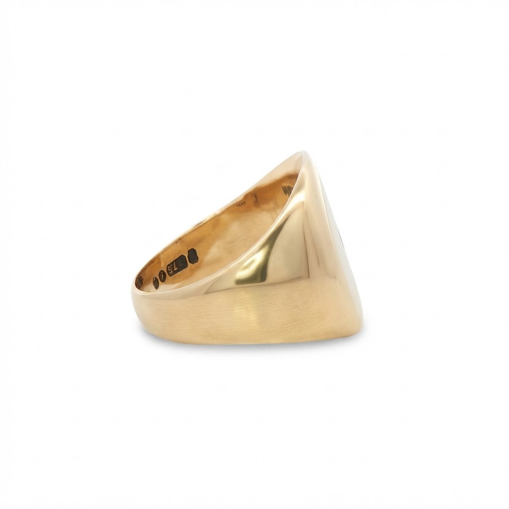 Fabulous Diamond Set Signet Ring