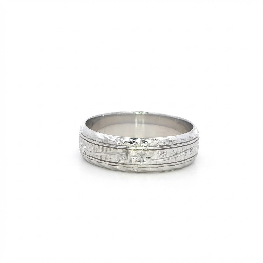 Beautiful Engraved Patterned Band