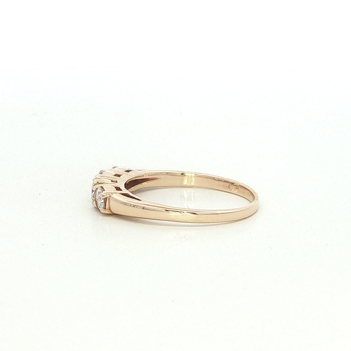 Modern Diamond Four Stone Ring