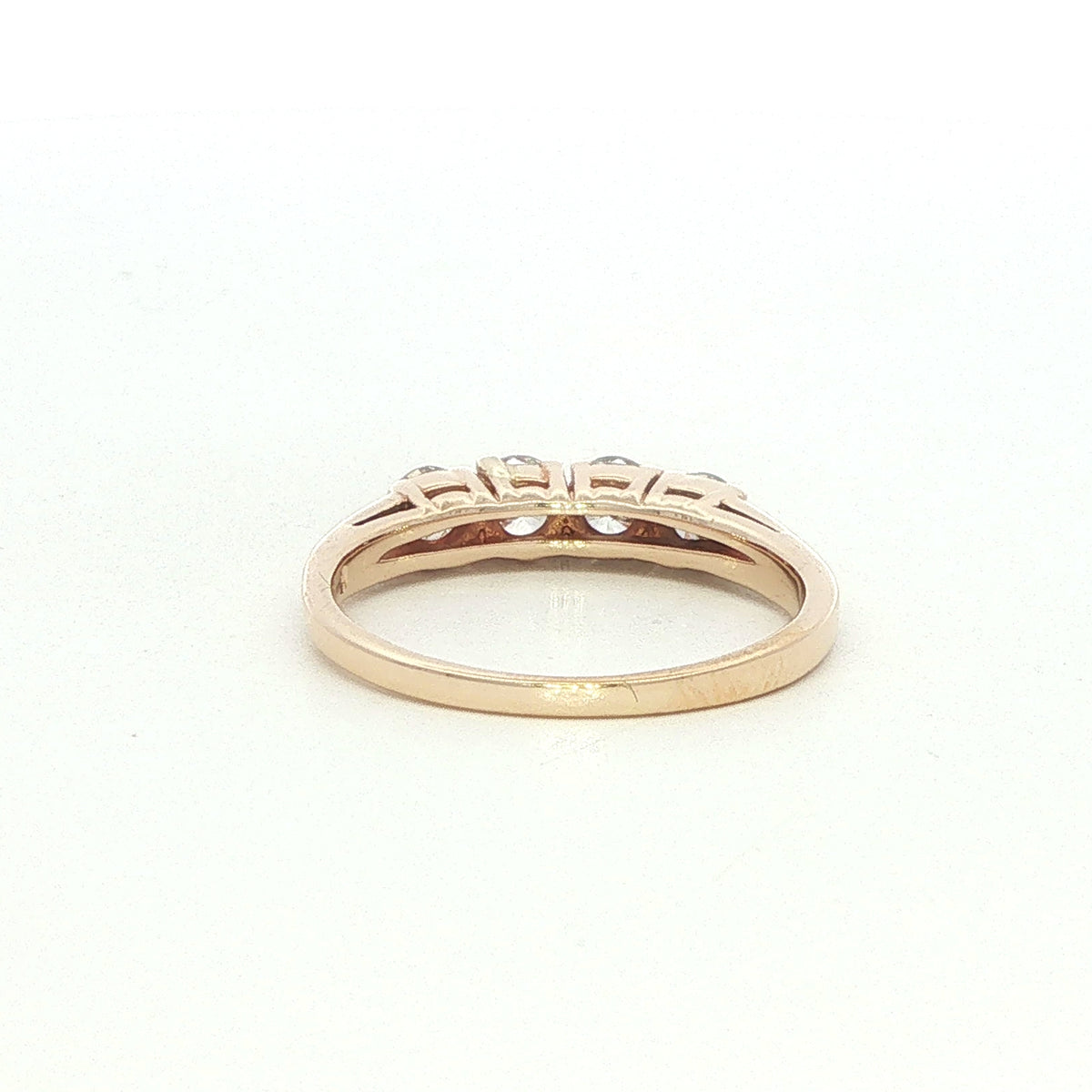 Modern Diamond Four Stone Ring