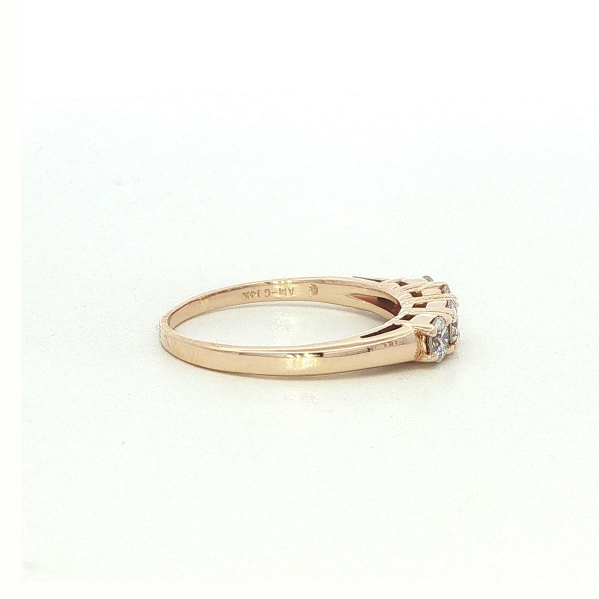 Modern Diamond Four Stone Ring