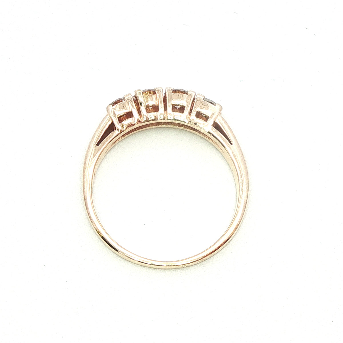 Modern Diamond Four Stone Ring