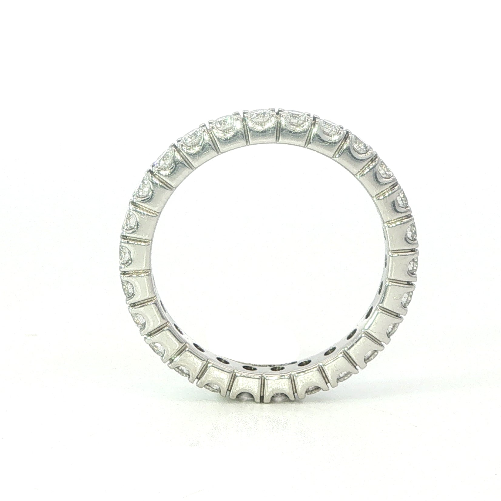 Castle Set Full Eternity style - 1.00 cts