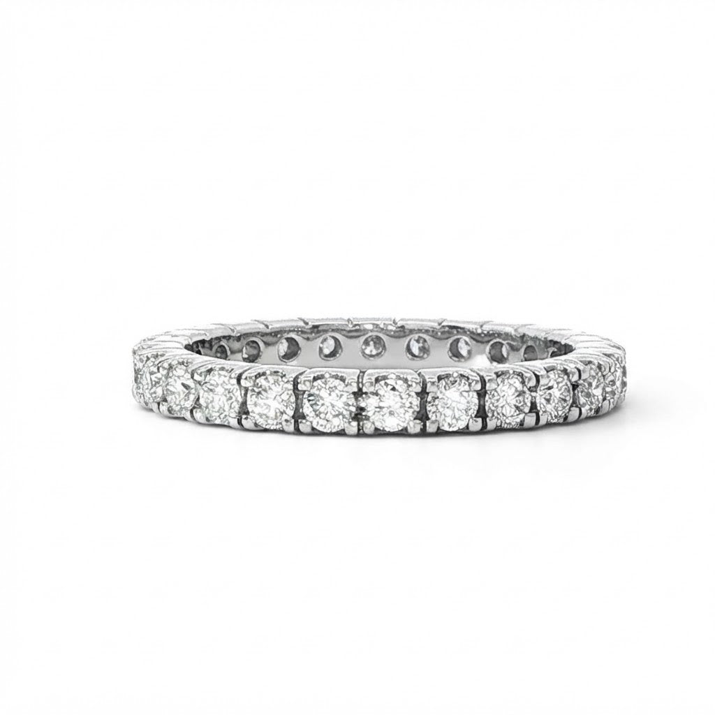 Castle Set Full Eternity style - 1.00 cts