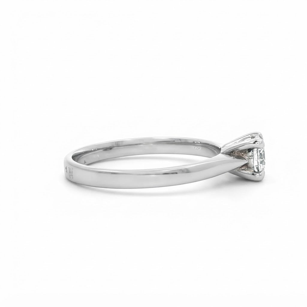 Platinum and Diamond Engagement Ring from our Doris Collection 0.40 Carats F VS1