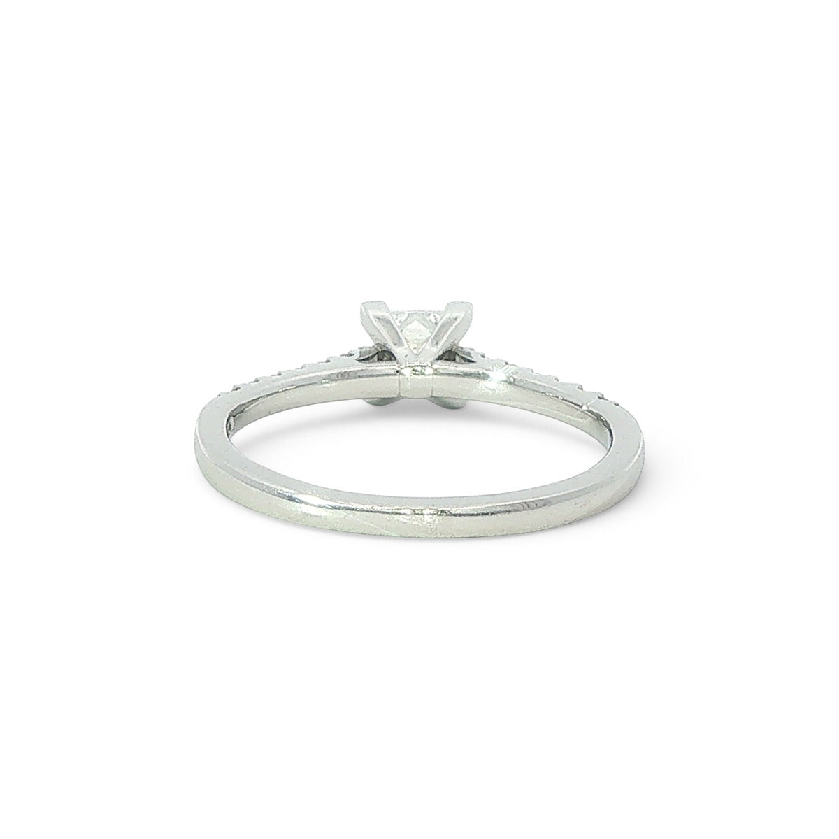 Platinum Princess Cut Diamond Ring
