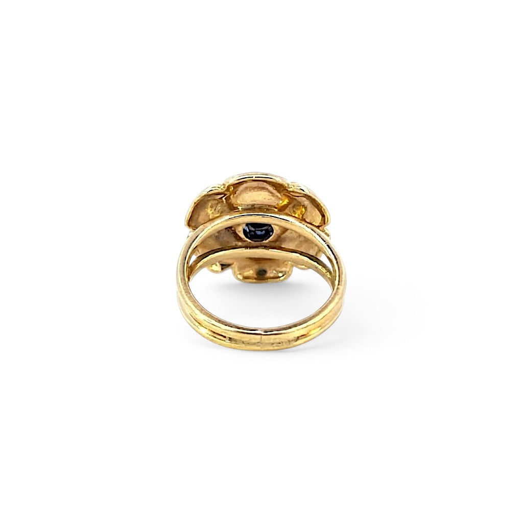 Sapphire Posy Ring