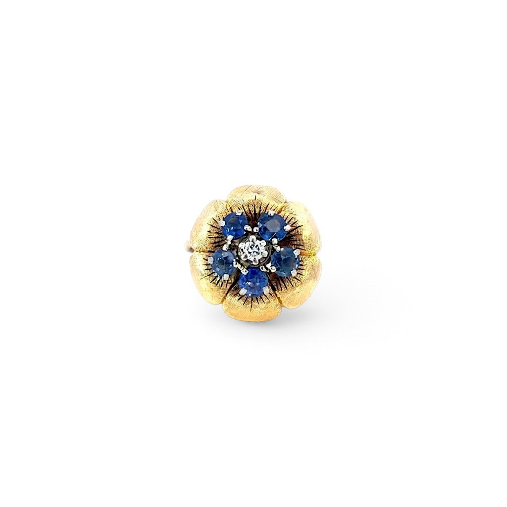 Sapphire Posy Ring