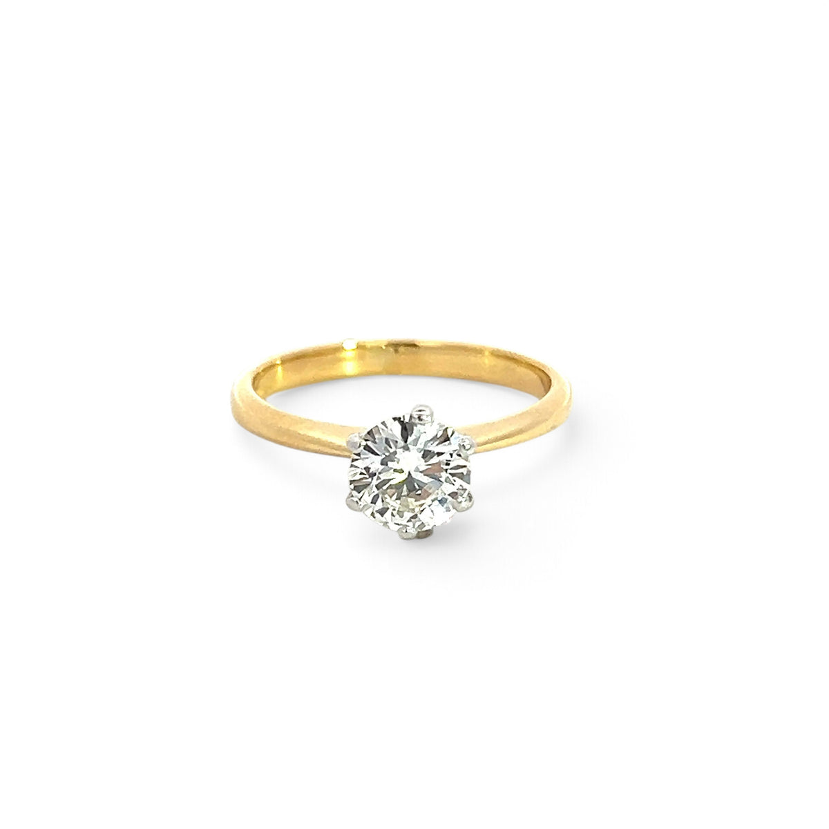 A Stunning Diamond Solitaire Ring