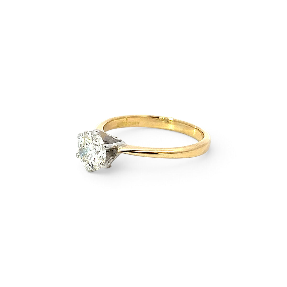 A Stunning Diamond Solitaire Ring