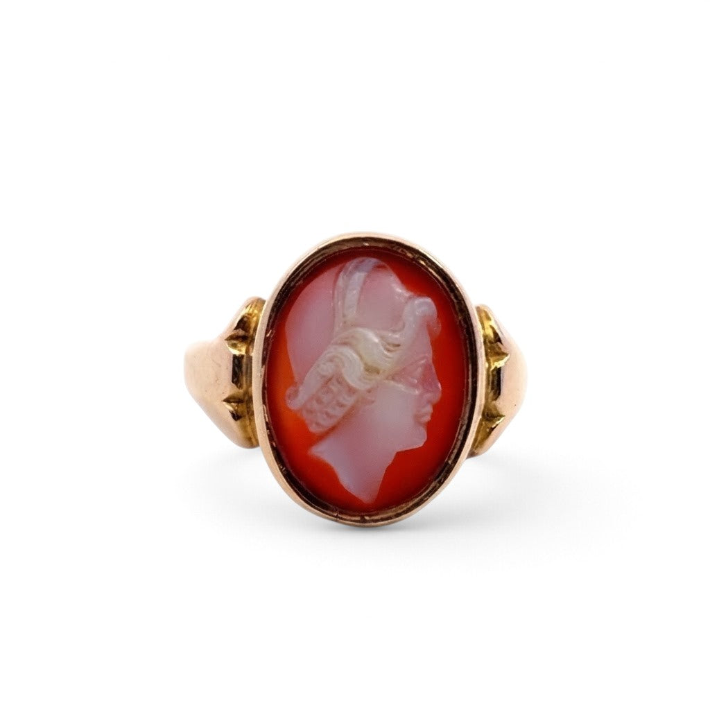 Gold Cameo Ring