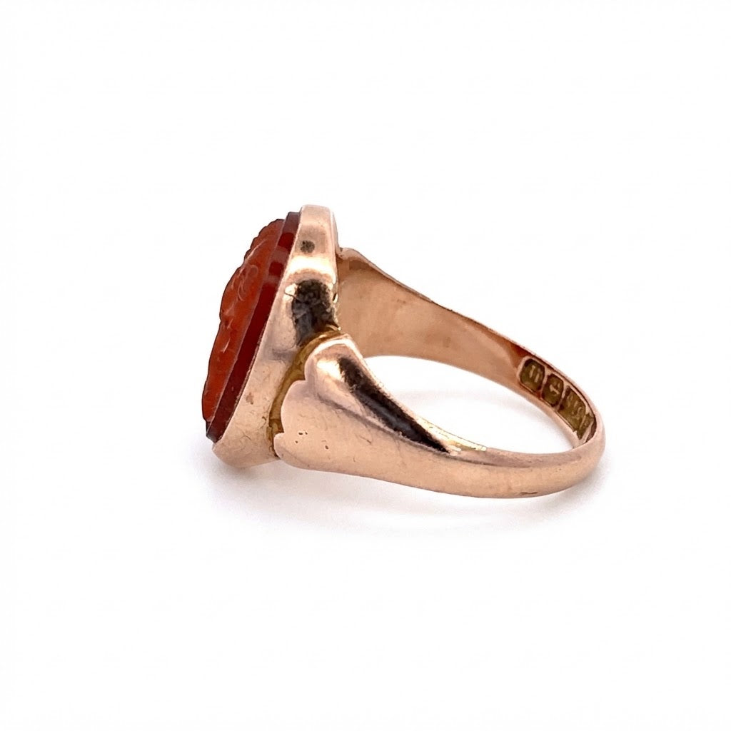 Gold Cameo Ring