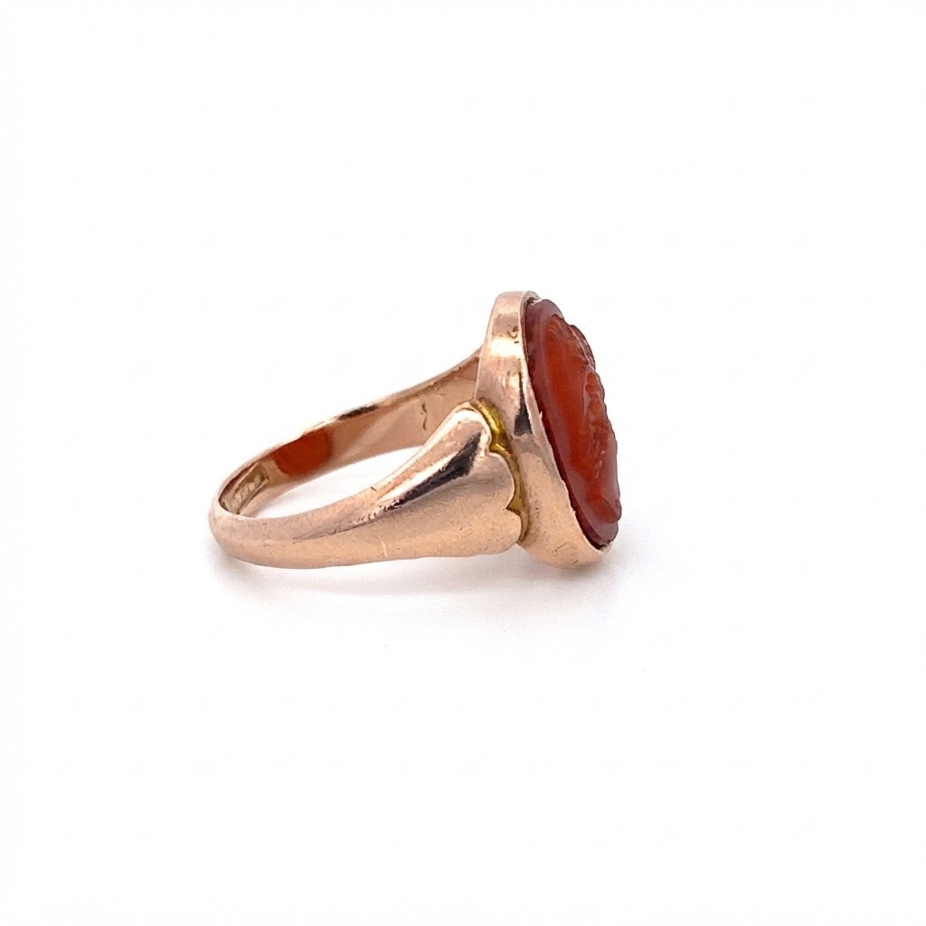 Gold Cameo Ring