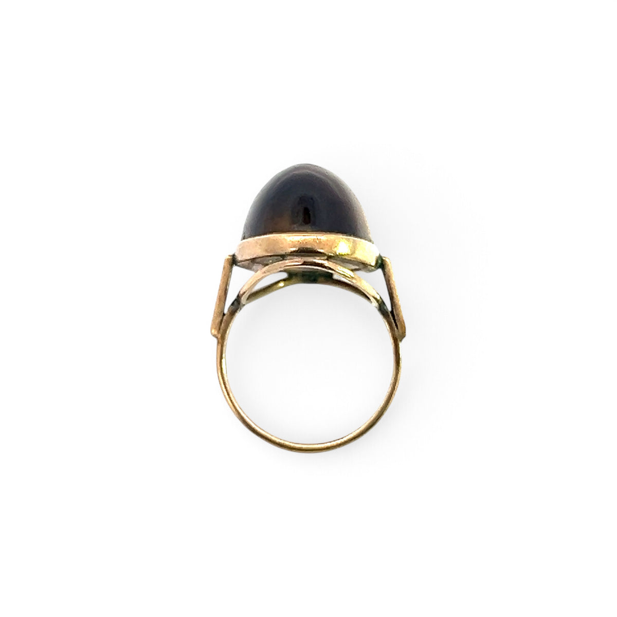 A Fabulous Tiger's Eye Gold Ring