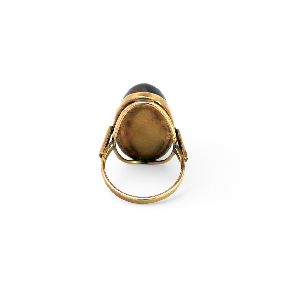 A Fabulous Tiger's Eye Gold Ring