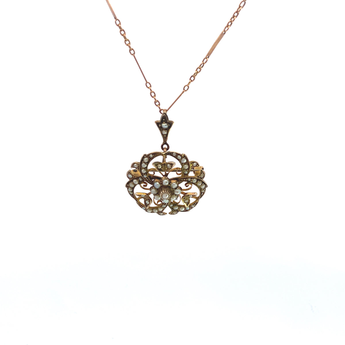 A Beautiful Victorian Pearl Pendant