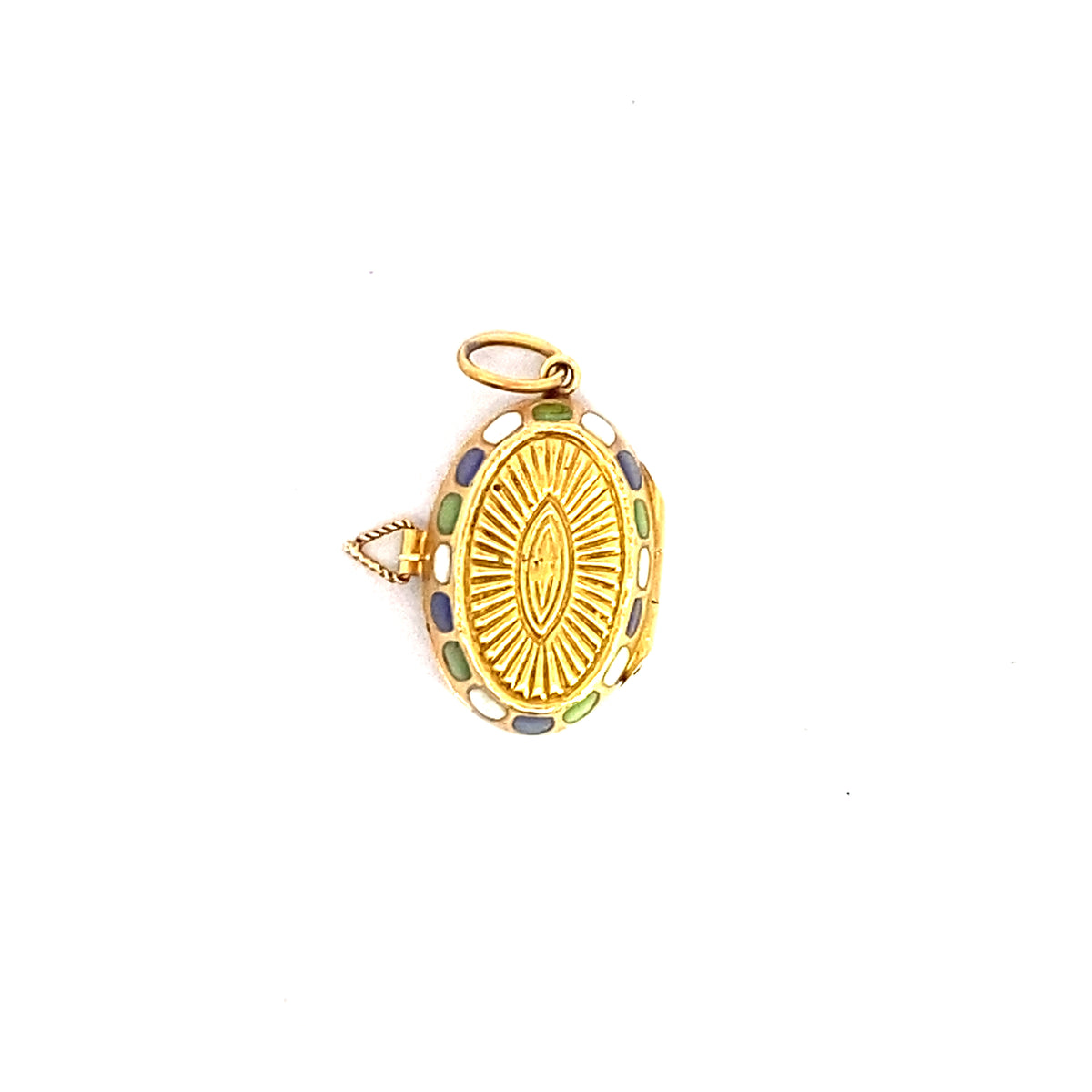An Unusual Enamel Locket