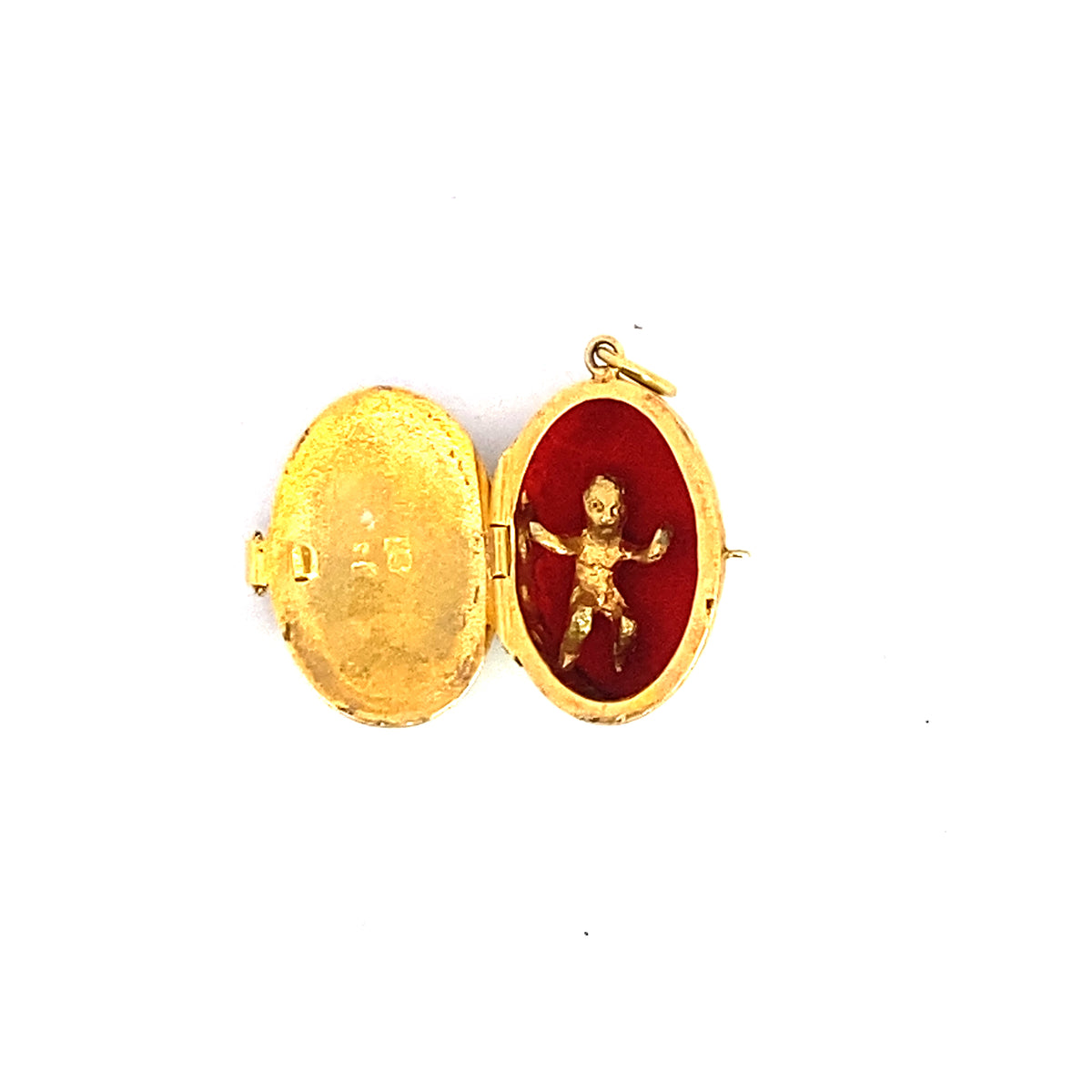 An Unusual Enamel Locket