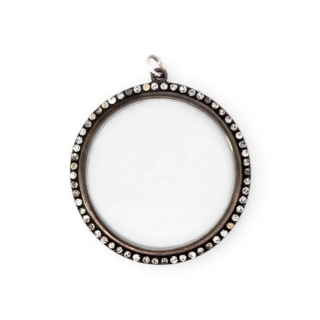 Antique Silver and Paste Locket