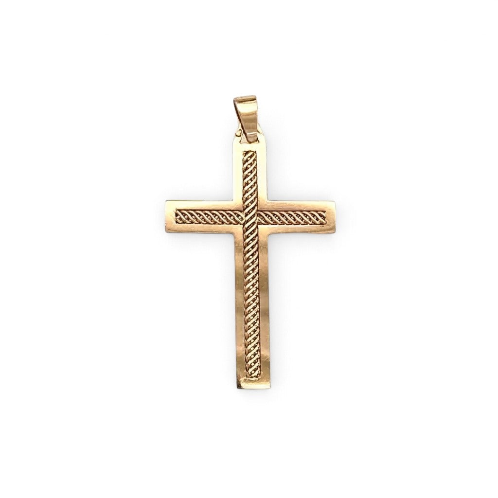 An 18 Carat Gold Cross