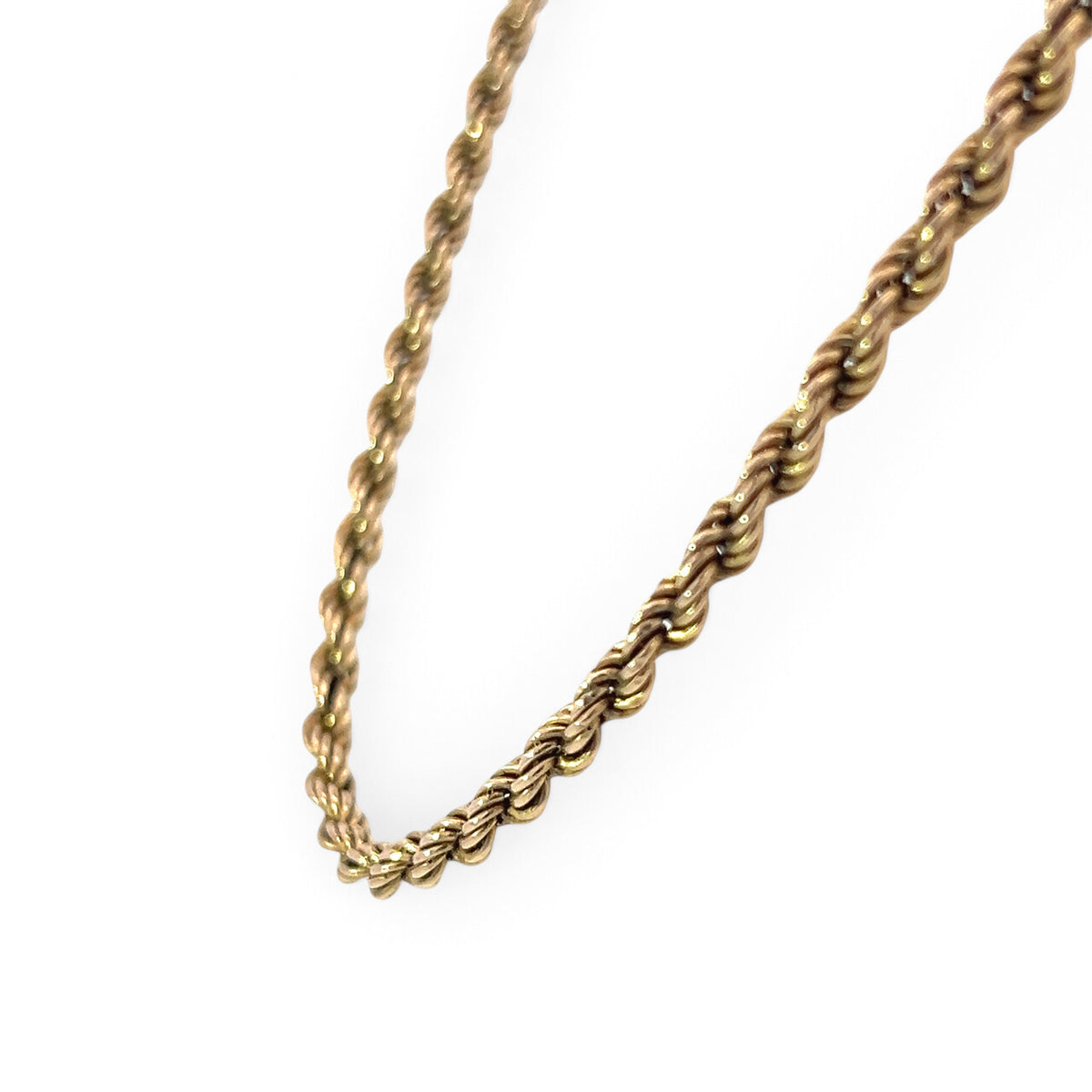 A Long Gold Rope Chain