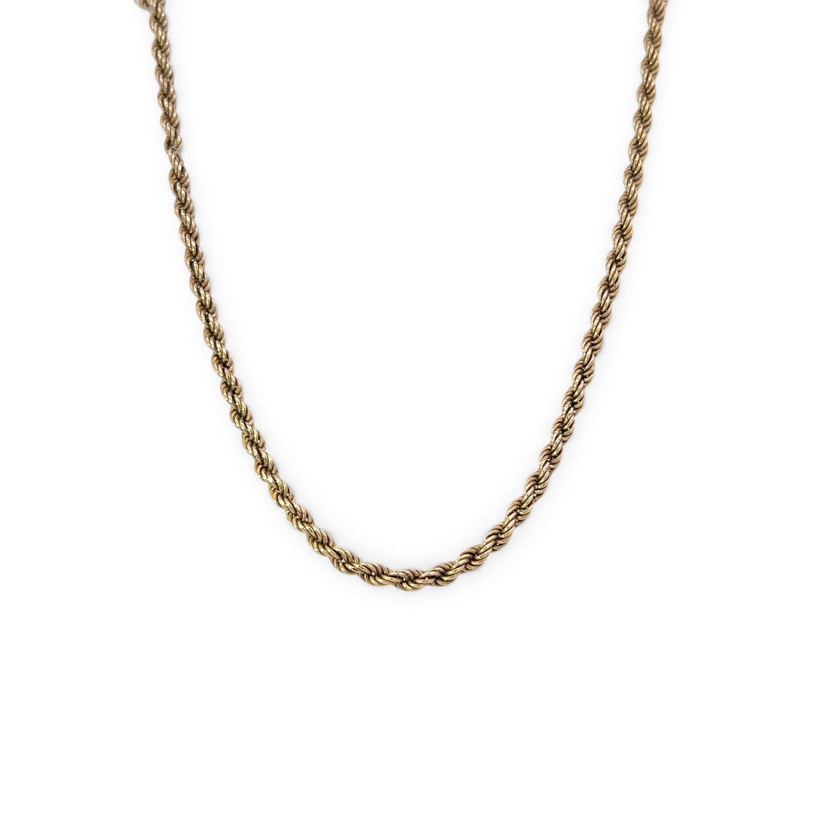 A Long Gold Rope Chain