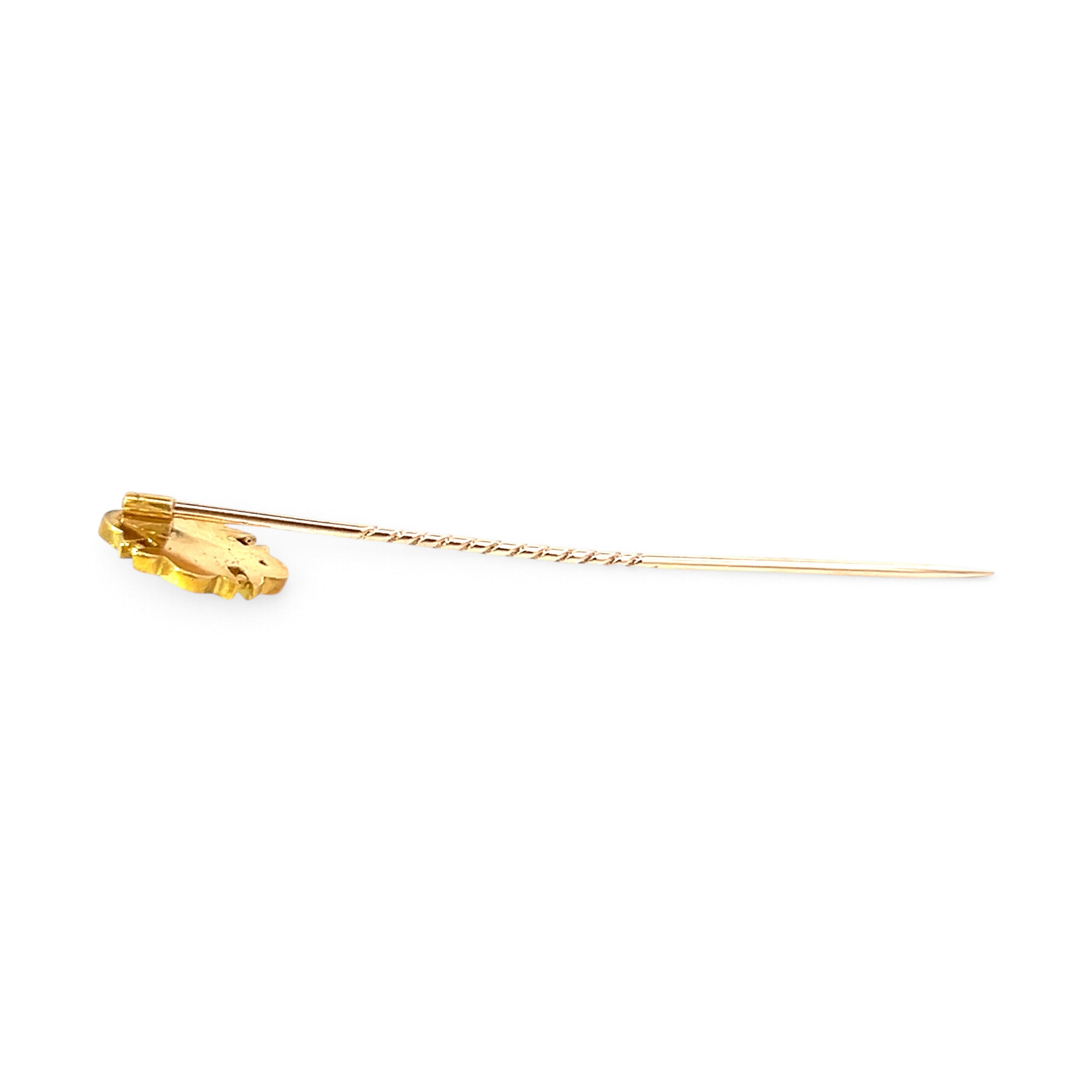 Antique Diamond Set Stick Pin