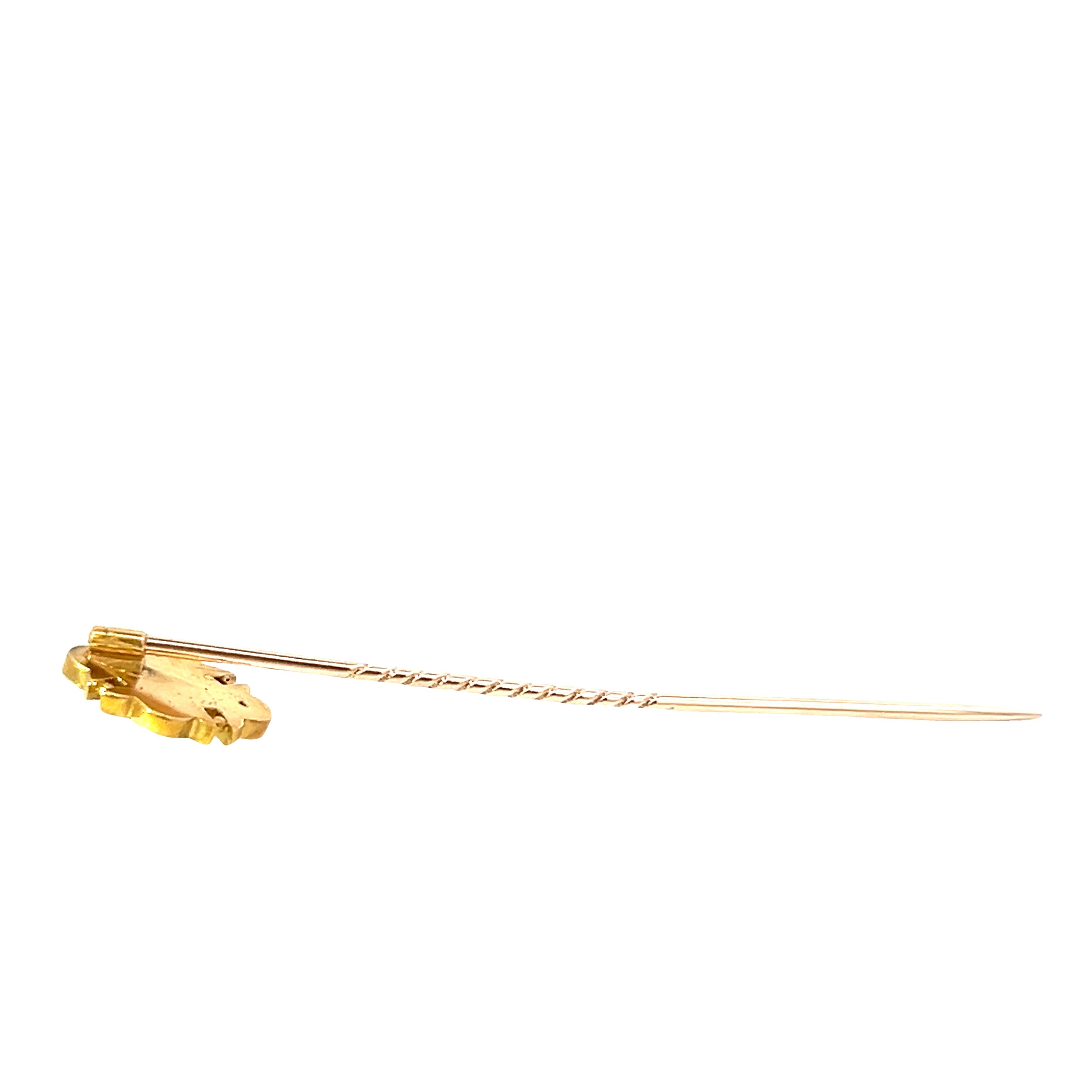 Antique Diamond Set Stick Pin